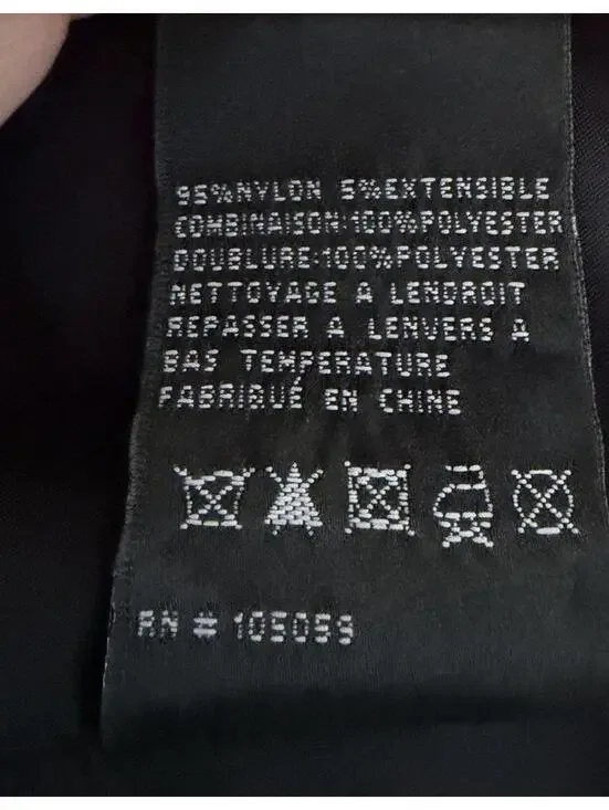 New Xscape Evenings Sequin Long Sleeve Tux Ballgown In Black Size 6 $298 - Picture 12 of 12